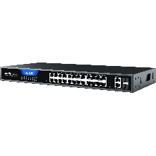 Коммутатор Netis ST228GPR-2G2S, 24×1 Гбит/с PoE+ + 2×1 Гбит/с + 2×1 Гбит/с SFP, настраиваемый