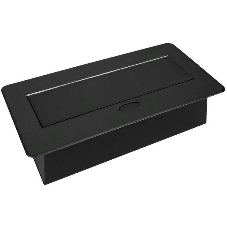 Сетевой разветвитель Premier PX/BL-HOR-2R-2USB-BLK 1.8м (2 розетки) черный (коробка)