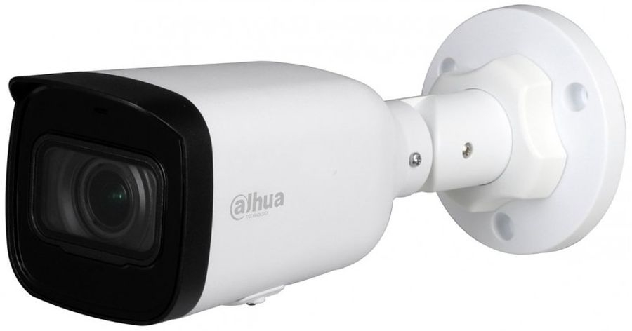 Уличная цилиндрическая IP-видеокамера Dahua 2Мп; 1/2.8” CMOS; моторизованный объектив 2.8~12 мм; механический ИК-фильтр; чувствительность 0.008лк@F1.7; сжатие: H.265+, H.265, H.264+, H.264, MJPEG; 2 п