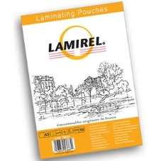 Пленка для ламинирования Lamirel 75мкм A3 (100шт) (LA-78655)