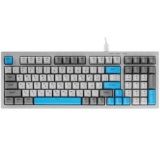 Клавиатура проводная RITMIX RKB-598BL Black черный-серый-оранжевый