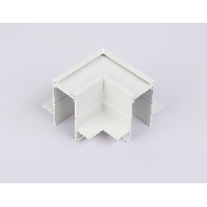 GL1039 WH белый коннектор угловой для встраиваемого магнитного шинопровода Magnetic 220V 80*80*47