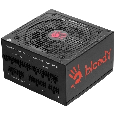Блок питания Bloody BD-PS750G, 750Вт, 80 PLUS Gold, 120мм, модульный, черный