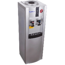 Кулер для воды Aqua Work 16-LDR, верхняя загрузка, нагрев 90 °С, охлаждение 12 °С, серебристый