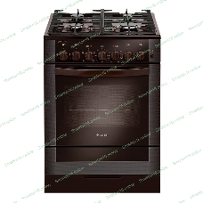 Плита комбинированная Gefest ПГЭ 6502-02 0045 коричневый, конфорок 4 газовых, духовка 55 л, 60 см x 85 см x 60 см