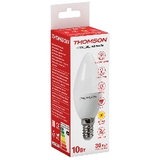 Лампа светодиодная Hiper THOMSON LED CANDLE 10W 800Lm E14 3000K TH-B2017