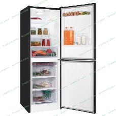 Холодильник Nordfrost NRB 161NF B черный двухкамерный 170/105 л морозилка снизу, No Frost