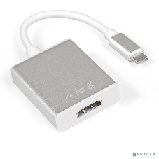 Кабель-адаптер ExeGate EX284937RUS Type C-HDMI ExeGate EX-CM-HDMIF-0.15 (USB Type C/19F, 0,15м)