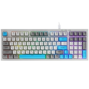 Клавиатура проводная RITMIX RKB-598BL Black черный-серый-оранжевый