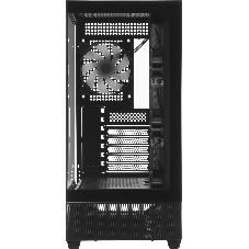 Корпус ACCORD ACC-ZA11B AR Black, Midi-Tower, чёрный, 4 x 120 мм