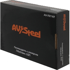 Дрель прямая Av Steel AV-701107 114л/мин патр.:быстрозажимной оранжевый/черный