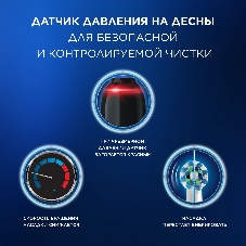 Электрическая зубная щетка Oral-B Pro 3/D505.513.3X BK черный