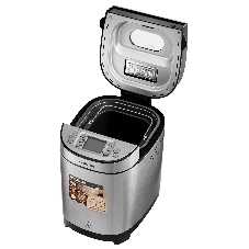 Хлебопечка Hyundai HYBM-M0313G серебристый/чёрный, 600 Вт, 0.9 кг, 13 программ