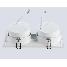 Светильник Ambrella light TN6659/2 WH белый IP44 GX53/2 220*110*48