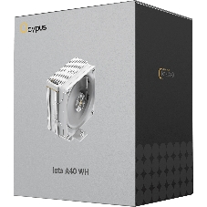 Кулер для процессора Cooler Ocypus Iota A40 белый 120мм алюминий+медь 2000rpm 29db 4-pin 220W 156мм