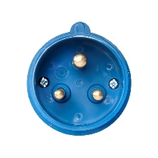 Вилка эл. каб. 32А 2P+РЕ 220В IP44 (023) EKF ps-023-32-220