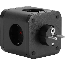 Сетевой разветвитель Buro BU-PW3UC-B (3 розетки) черный (пакет ПЭ)