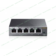 Коммутатор сетевой TP-Link SMB TL-SG105E 5-Port Gigabit Desktop Easy Smart Switch, 5 10/100/1000Mbps RJ45 ports, MTU/Port/Tag-based VLAN, QoS, IGMP Snooping