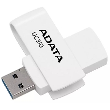 Флешка USB ADATA UC310 (UC310-64G-RWH), 64Gb, USB 3.2 Gen 1, R/W 100/30, белый