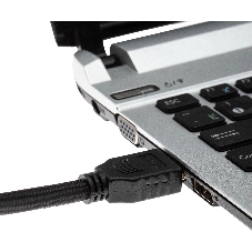 Кабель аудио-видео Cactus CS-HDMI.2-3 HDMI (m)/HDMI (m) 3м. позолоченные контакты черный