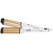 Щипцы для завивки волос Galaxy Line GL4602 белый, 16 мм, 200 °C, 1 режим