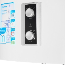 Водонагреватель электрический Candy CF50V-P1 INOX белый, накопительный, 50 л, 2 кВт