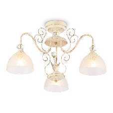Светильник Ambrella light TR3055/3 BG/GD/FR бежевый/золото/белый матовый E27/3 max 40W D600*380