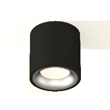 Светильник Ambrella Light XS7532023 SBK/MCH черный песок/хром матовый MR16 GU5.3 (C7532, N7013)