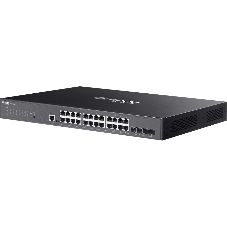 Коммутатор TP-Link Omada SG3428XMPP, 24×2.5 Гбит/с + 4×10 Гбит/с SFP+, управляемый