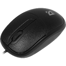 Мышь проводная Defender Datum MS-980 черный, 1000 dpi, USB Type-A, кнопки - 3