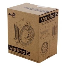 Кулер для процессора AeroCool/Formula Verkho 2 Dual серебристый, 90 мм, алюминий/медь, 2000 об/мин, 25 дБ, 4 pin, 120 Вт, 135 мм