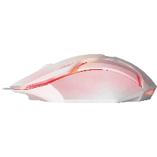 Мышь проводная Defender Cyber MB-560L белый, 1200 dpi, USB, кнопки - 3