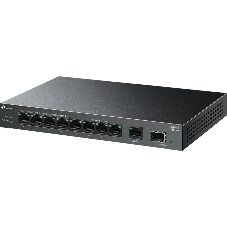 Коммутатор настольный TP-Link LS1210GP с 9 гигабитными портами (8 портов PoE+) и портом SFP