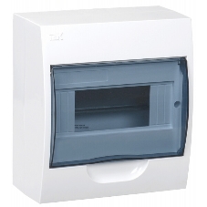 Корпус модульный пластиковый навесной ЩРН-П-8 IEK MKP12-N-08-40-20, 8 модулей, IP41