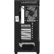 Корпус ACCORD ACC-ZA11B AR Black, Midi-Tower, чёрный, 4 x 120 мм