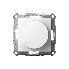 Светорегулятор AtlasDesign (диммер) повор-нажим. LED RC 400Вт мех. лотос SE ATN001323