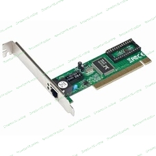 Сетевой адаптер Ethernet Gembird NIC-R1 100/10, PCI, чипсет RTL8139C