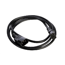 Шнур питания с заземл. IEC 60320 C13/IEC 60320 C14, 10А/250В (3x1,0), 1,8 м. (R-10-Cord-C13-C14-1.8)