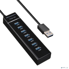 USB-концентратор USB KS-is KS-568 7 x USB 2.0 F в USB 3.0 Type A M с БП