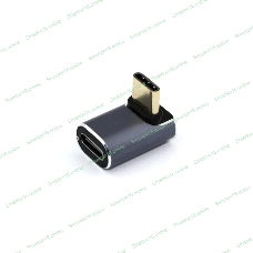 Переходник USB 4 Type-C мама-папа угловой тип 3