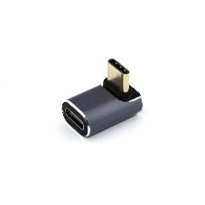 Переходник USB 4 Type-C мама-папа угловой тип 3 Переходник USB 4 Type-C мама-папа угловой тип 3