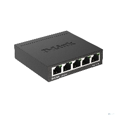 Коммутатор D-Link DGS-1005D, 5×1 Гбит/с, неуправляемый