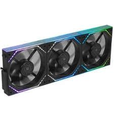 Кулер для корпуса Thermalright TL-M12QR Reverse (124x120x25mm, 4-pin PWM, ARGB, 47.6CFM, 23.2dBA, 1500RPM, черный)