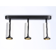 Светильник Ambrella light TN51603/3 WH/BK белый/черный GU10/3 380*60*195