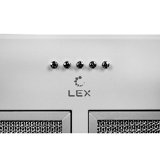 Вытяжка встраиваемая Lex GS Bloc P 900 белый управление: кнопочное (1 мотор)