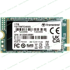 Накопитель SSD 512Gb Transcend MTE400S, 3D TLC NAND, M.2 2242,PCI-E 4x [ R/W - 2000/900 MB/s]