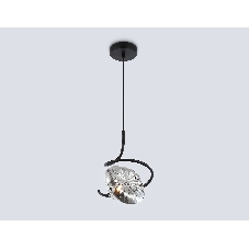 Светильник Ambrella light LH15001 BK/SM черный/дымчатый G9 max 40W D190*1400