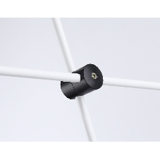 Светитльник Ambrella Light TR2512/6 WH/BK белый/черный G9/6 max 10W D970*830