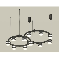 Светильник Ambrella light XR92091001/13 SBK/FR черный песок/белый матовый GX53 (A9209, C9238, C9232, N8445)