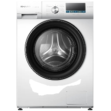 Стиральная машина Sharp ES-FEI712DLZ-W белый, загрузка фронтальная 7 кг, 1200 об/мин, класс A+++